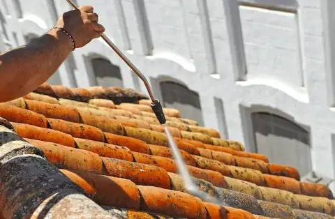 Nettoyage de toitures - Bellegarde en Marche